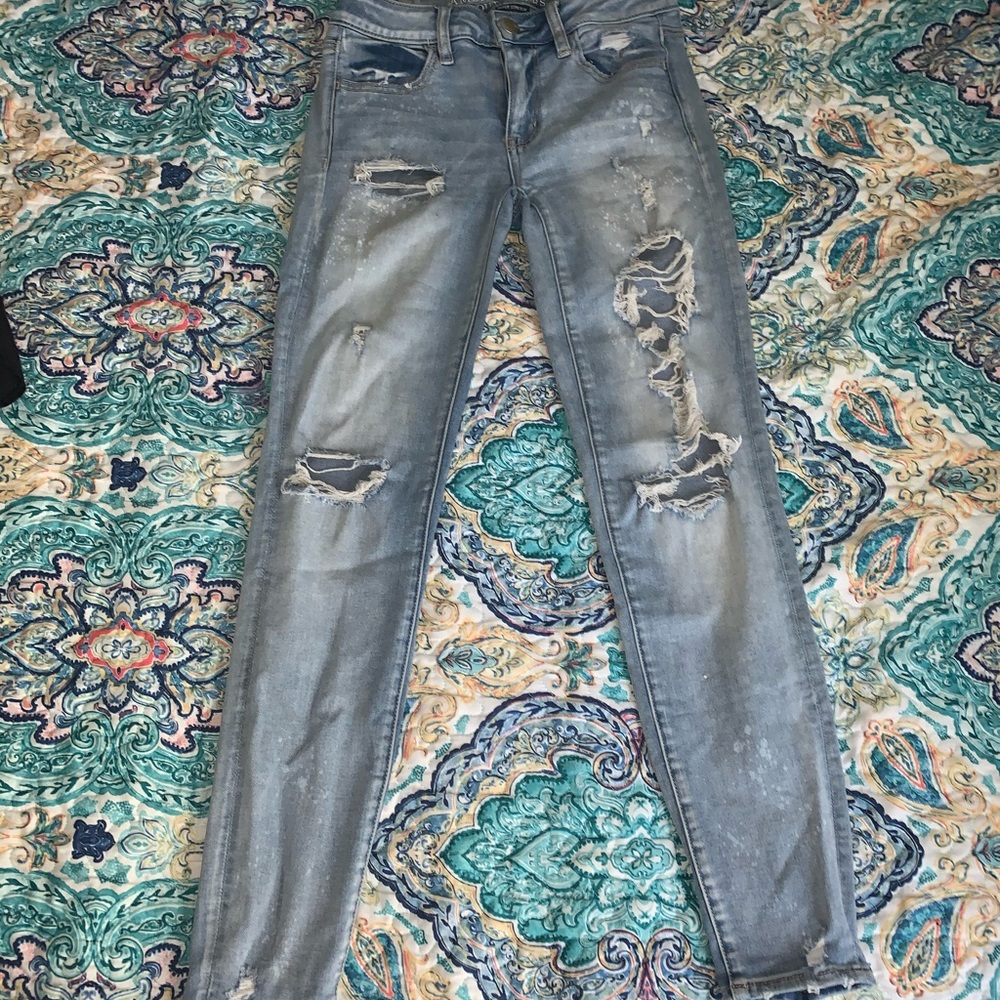 Light wash America Eagles Jeans
